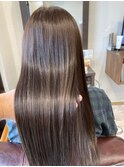 【極上のツヤ・美髪】髪質改善 艶髪ストレート
