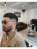 フェード バーバースタイル 床屋 メンズ メンズパーマ