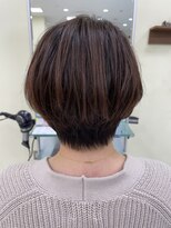 プールドゥマン 屯田(POUR DEMAIN) 【POURDEMAIN】ナチュラルショートボブ