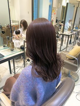 ネオリーブギンザ 銀座店(Neolive GINZA) 艶感たっぷりの暖色ラベンダーカラー！《小林)