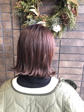 エニー(ENY) ピンクパープルミディー