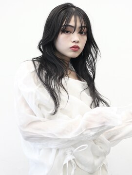 ココ 本八幡(KOKO) 黒髪クラゲヘアーオリーブグレー小顔ココアベージュロングヘア