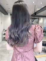 ムク 横浜店(muku) ミルクティーベージュダブルカラーケアブリーチインナーカラー