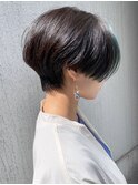 大人カッコいいフェイスフレーミングハンサムショート