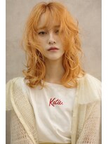 ステイシー(stay she)&nbsp;2ブリーチでペールオレンジ