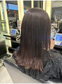 【プレミアムケアカラーでツヤ髪】藤本麻衣