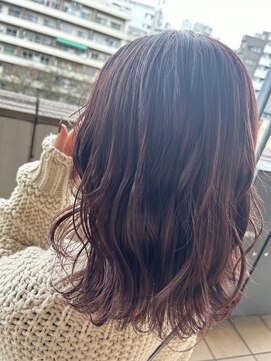 トッカ 中目黒店(tocca) ☆ブリーチなしでできるほんのりピンクベージュカラー♪♪☆
