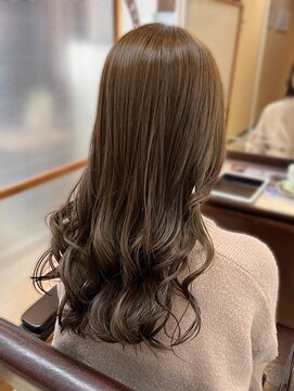 エルベ 千波店(elve) イルミナで作るベージュカラー