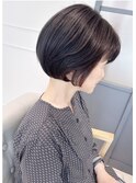 お客様小顔艶髪ショート