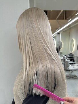 ソル ジングウマエ(SOL JINGUMAE) ミルクティーベージュダブルカラーインナーカラーケアブリーチ