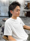 【amule hair】佐藤健風スパイキーショート20代/30代/40代/