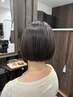 縮毛矯正or酸性ストレート＋サラ艶トリートメント　【ショート、ボブ】