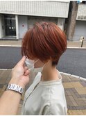 暖色カラー ハンサムショート◎20代30代40代