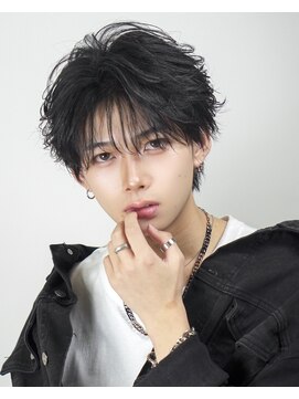 オーシャントーキョー 渋谷神南(OCEAN TOKYO) ツーブロックフェザーシースルー