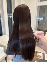 ニコラ(NICOLA) レッドブラウンカラー