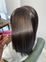 ヘアーアンドビューティーザ エフ(Hair Beauty the F)&nbsp;＊髪質改善カラー_グレーアッシュ_艶カラー_m139