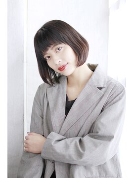 マーブルズ 横浜店(marbles) 顎ラインボブ/ミニボブ/暗髪[横浜]