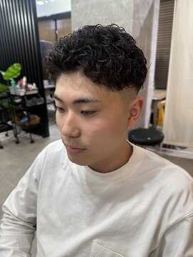 メンズ リコ(MEN'S RICO) 【岩渕 多壱】極道パーマ×フェード