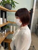 ジーナ 船橋(Zina)&nbsp;髪質改善＊マチルダボブアッシュカラー＊美髪【Zina船橋】