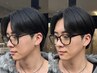 【松村限定】メンズカット＋縮毛矯正 ￥16,500