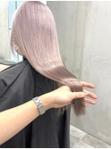 【GEEKS渋谷】透明感/初ブリーチ/光沢感/ピンク/甘め/淡め/春夏
