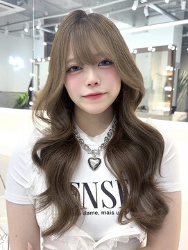 ロール 博多(Role) 黒髪/オリーブグレー/ココアベージュ/小顔に見せるヘア/透明感