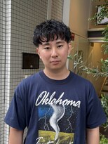 ラパンセヴェールメンズ 栄(LA PENSEE VERT MEN'S)&nbsp;ピンパーマ