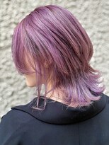 デコラ DECOR&nbsp;ラベンダーパープル×ウルフボブ