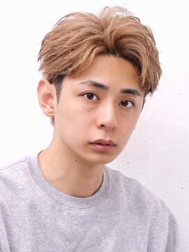 アーリー(Ali'i) 爽やか短髪フェザーショートスパイキーショートウルフmen's