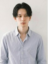 キビト(kibito)&nbsp;ナチュラルセンターパートアクティブショートパーマ20代30代40代