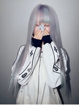 エルシャドール(EL-SHADDOLL)&nbsp;青みホワイトカラー×インナー水色×エクステ