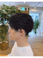 サク 田町芝浦(Sac.)&nbsp;齊藤豪　癖毛ラフセンターパート