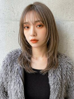 グレープバイン(GRAPEVINES)の写真/ReFaハイドレイドで潤う髪へ！デザインカラーやハイライトで旬のスタイルを叶えましょう♪