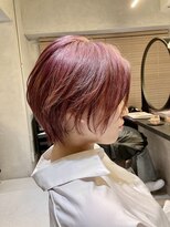 クロワ(croix) クールショート×ワインレッドカラー