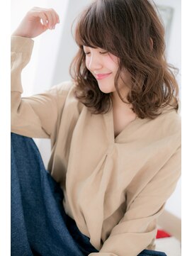 ドクターズサロン LAB 小山店 【Lab小山】斜めバングで目力UP♪グラマラスセミディa