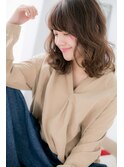 【Lab小山】斜めバングで目力UP♪グラマラスセミディa