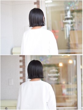 ヘアースイッチ(HAIR SWITCH) 襟足ギリギリミニボブ