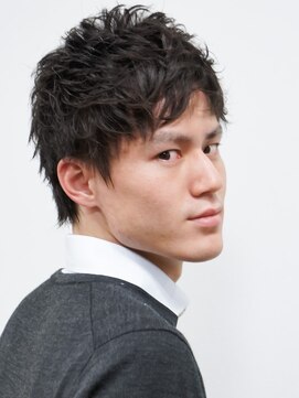 ベンケイ(HAIR AVENUE benkei) 【刈り上げなし】くせ毛風ナチュラル束ショート