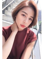 フィノンヘアメゾン(finon hair maison)&nbsp;大人で素敵に♪シンプルショートボブ