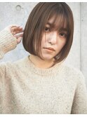 大人っぽナチュラルボブ