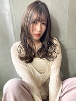 フークフーク(HOEK HOEK)&nbsp;フォギーブランジュ×柔らかロングヘアー 20代30代40代50代