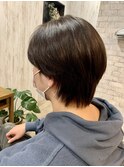 メンズ韓国風マッシュウルフ