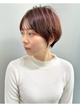 ジアン バイ ミルボン NU茶屋町+(GIEN by milbon) ついに完成！丸みとくびれの王道ショート！@田中俊成