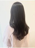 髪質改善トリートメントで艶々ロングヘア