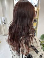 ラシク(racic)&nbsp;【racic】ピンクブラウンカラー　ブリーチなし