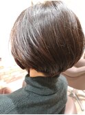 白髪染め/白髪ぼかし/ハイライト/カラー/ショート/ボブ