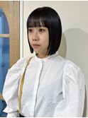 おさまる丸みボブ