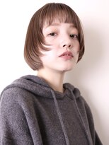 ヨファヘアー 岡本店(YOFA hair) 似合わせカットイメチェンフルバングハッシュカットショート0101