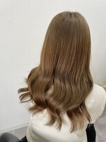 ラビス クローバー(Lovis clover)&nbsp;切りっぱなしボブ/エアリーロング/ピンクブラウン/美髪のススメ