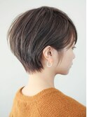 髪質改善/縮毛矯正/耳かけ/ショート/丸みショート